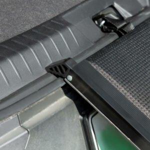 Πτυσσόμενη ράμπα σκύλου PawHut με αντιολισθητική επιφάνεια από MDF και αλουμίνιο, 158x43,5x2,5 cm, Μαύρο D06-184V00BK - Image 5