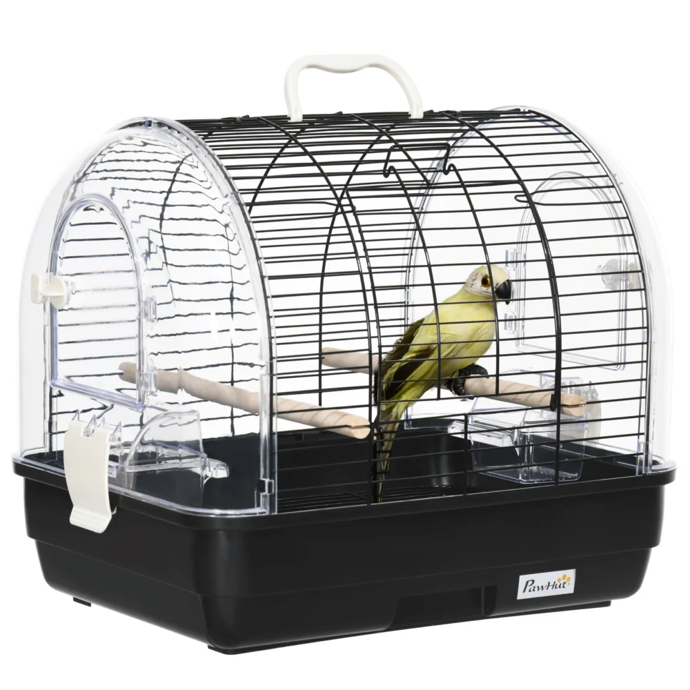 PawHut Steel Bird Cage with Perches PawHut Steel Bird Cage with Perches