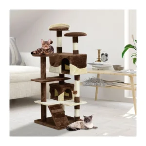 Δέντρο Γάτας - Ονυχοδρόμιο 50 x 50 x 132 cm PawHut D30-091CF - Image 4