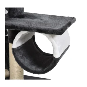 Δέντρο Γάτας - Ονυχοδρόμιο 60 x 45 x 240-260 cm PawHut D30-093WT - Image 2