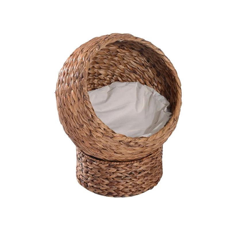 Υπερυψωμένο Πλεκτό Καλάθι Γάτας 42 x 33 x 52 cm Pawhut D30-105 Υπερυψωμένο Πλεκτό Καλάθι Γάτας 42 x 33 x 52 cm Pawhut D30-105