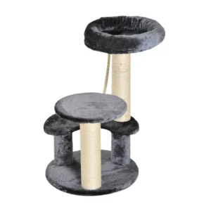 Δέντρο Γάτας - Ονυχοδρόμιο 40 x 65 cm Χρώματος Σκούρο Γκρι PawHut D30-202GY - Image 2