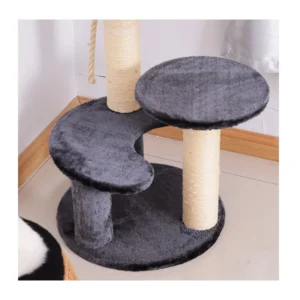 Δέντρο Γάτας - Ονυχοδρόμιο 40 x 65 cm Χρώματος Σκούρο Γκρι PawHut D30-202GY - Image 6