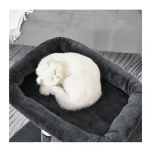 Δέντρο Γάτας - Ονυχοδρόμιο 83 x 59 x 39 cm Χρώματος Σκούρο Γκρι PawHut D30-286GY - Image 4