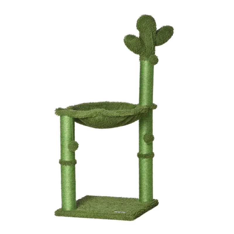 Δέντρο Γάτας - Ονυχοδρόμιο Κάκτος με Αιώρα 40 x 40 x 96 cm PawHut D30-451 Δέντρο Γάτας - Ονυχοδρόμιο Κάκτος με Αιώρα 40 x 40 x 96 cm PawHut D30-451