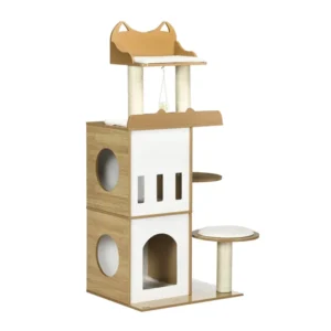 Ξύλινο Δέντρο Γάτας - Ονυχοδρόμιο 60 x 48 x 133 cm PawHut D30-623V00AK - Image 6