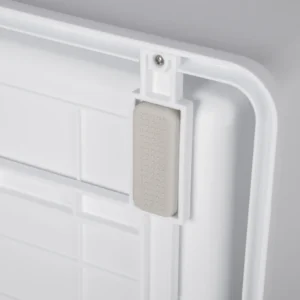 PawHut 2 Door PP Κλειστό κουτί απορριμμάτων γατών με σέσουλα και αφαιρούμενο δίσκο, 47,5x35,5x36,7 cm D31-061V00GY - Image 6