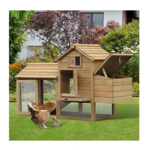 Ξύλινο Κοτέτσι 150.5 x 54 x 87 cm PawHut D51-108 - Image 5