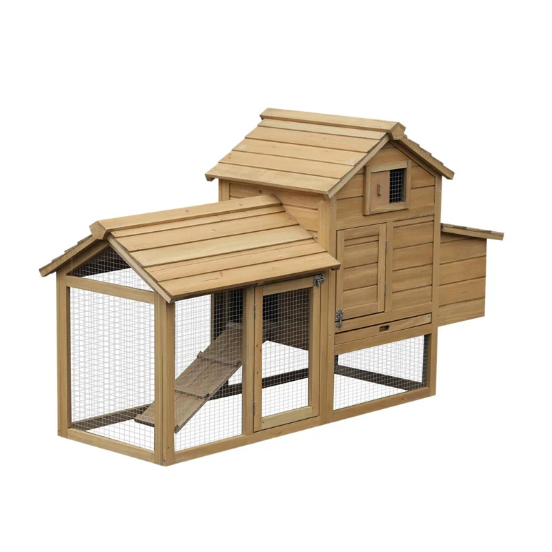 Ξύλινο Κοτέτσι 150.5 x 54 x 87 cm PawHut D51-108 Ξύλινο Κοτέτσι 150.5 x 54 x 87 cm PawHut D51-108