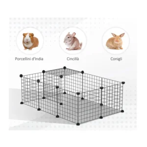 Πολυμορφικό Κλουβί - Πάρκο Εκπαίδευσης Κατοικίδιου 105 x 70 x 35 cm PawHut D51-256 - Image 7