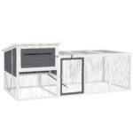 PawHut  Κοτέτσι για Κότες με Σπιτάκι