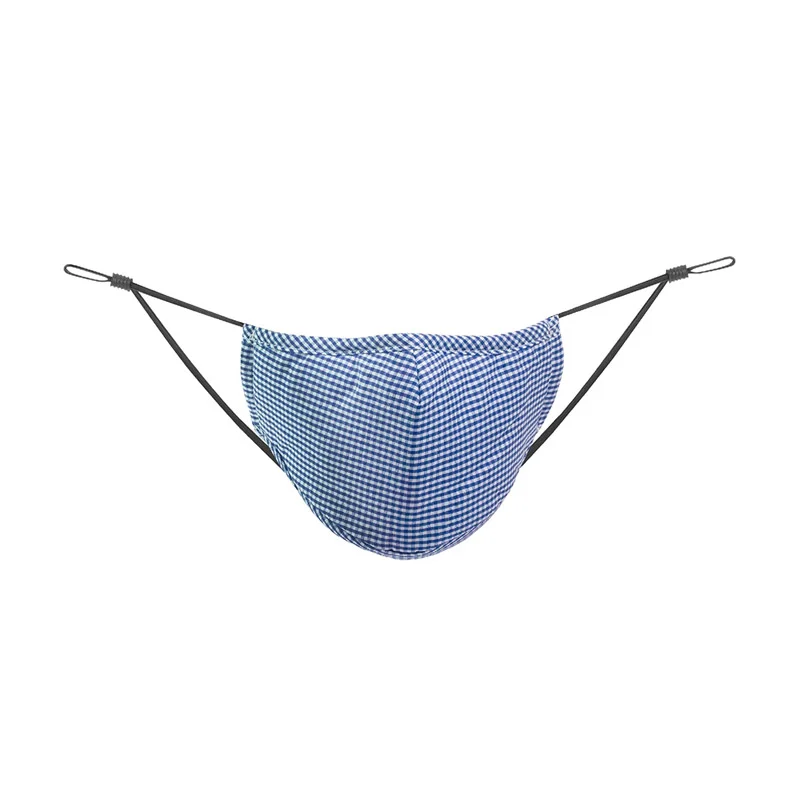 Βαμβακερή Επαναχρησιμοποιούμενη Μάσκα Προσώπου με Ρυθμιζόμενους Ιμάντες Χρώματος Μπλε SPM DB8126 Βαμβακερή Επαναχρησιμοποιούμενη Μάσκα Προσώπου με Ρυθμιζόμενους Ιμάντες Χρώματος Μπλε SPM DB8126