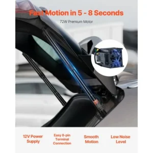 VEVOR 2 Τεμάχια Πίσω Υδραυλικοί Αποσβεστήρες Πόρτας Συμβατοί με τη Σειρά VM Sharan 2010-2023 DDZCG2JSCDL2COALLV9 - Image 3