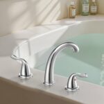 VEVOR Καταρρακτώδης Μπαταρία Μπανιέρας 3 Οπών με Ψηλή Καμπύλη & Θερμοκρασιακό Έλεγχο, Ασημένια DFPTKBDHS2GSAURPW002V0 - Image 7