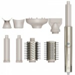 VEVOR  Σετ Μασιάς 8 σε 1 Κεραμική 1.25" για Όλους τους Τύπους Μαλλιών DGNJFBDGNJFBVNEC2V2