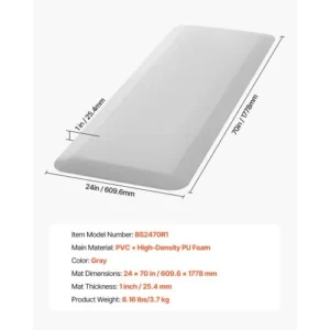VEVOR Χοντρό Στρώμα Προστασίας Πτώσης για Ηλικιωμένους 24x70 ίντσες DLFSDFSHCDDWKO0FSV0 - Image 6