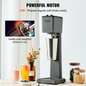 Μηχανή Παρασκευής Μιλκσέικ VEVOR 375W Ανοξείδωτη Blender Ποτών  DTNXJHABS375WK7HDV2 - Image 2
