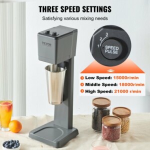 Μηχανή Παρασκευής Μιλκσέικ VEVOR 375W Ανοξείδωτη Blender Ποτών  DTNXJHABS375WK7HDV2 - Image 3