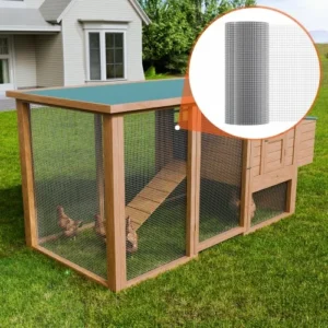 VEVOR Πλέγμα Σύρματος 1/2", 24"x100', 19 Gauge, Γαλβανισμένο, Κοτετσόσυρμα, Κλουβιά Κουνελιών, Κήπος  DXGSWL24IN10QAYFCV0 - Image 7