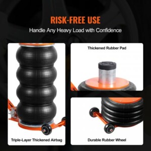 VEVOR Αεροϋδραυλικός Γρύλος 6 Τόνων για Αυτοκίνητα με Αυξημένη Στήλη DZGZQNQJDHS6FM4X3V0 - Image 5