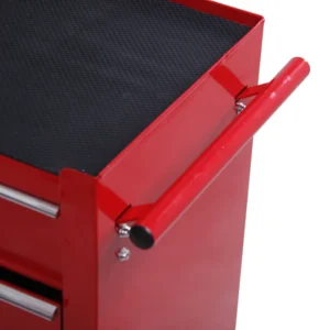 HomCom Trolley Toolbox for workshop, κόκκινο, 67,5x33x77cm E2-0004 - Image 6