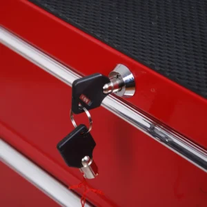 HomCom Trolley Toolbox for workshop, κόκκινο, 67,5x33x77cm E2-0004 - Image 7