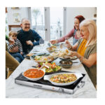 Ηλεκτρικός Θερμαινόμενος Δίσκος Σερβιρίσματος 300 W 64 x 36 x 6.5 cm Costway ES10259DE-DK - Image 5