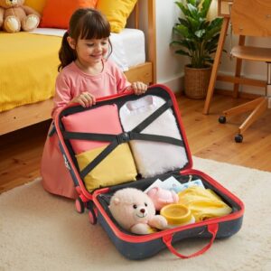 VEVOR Παιδική Βαλίτσα-Σκούτερ 18 ιντσών με Ρόδες FDDQXXLXXLK1Y8UF6001V0 - Image 7