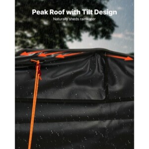 VEVOR Αδιάβροχη Κάλυψη Γεννήτριας 420D για 3500-12000W 34x24x21in FDJYXZ332351PSQ76001V0 - Image 6