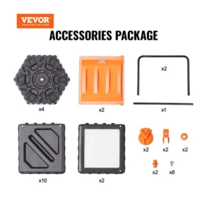 Κάδος Ταχείας Κομποστοποίησης με 2 Θαλάμους 140 Lt 785 x 605 x 795 mm VEVOR FGDFJ37JL000EYX7CV0 - Image 8