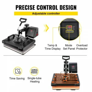 VEVOR Πολυμηχάνημα Θερμομεταφοράς & Κοπτικό Βινυλίου 34"  FM1151+KZJ-870001V2 - Image 4