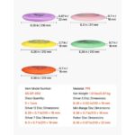 VEVOR Σετ Δίσκων Γκολφ 5 Τεμαχίων - Ιδανικό για Αρχάριους και Προπόνηση Δύναμης FPGEFRMTZ51GLMZLR001V0 - Image 6