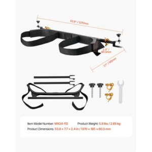 VEVOR Ρυθμιζόμενη Βάση Στήριξης Τσάντας Γκολφ για 2+2 Καρότσι FSDJUXKK30740ZKC9001V0 - Image 6