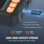 VEVOR  Ενδοσκοπική Κάμερα με Φώτα Διπλού Φακού 15m Καλώδιο Οθόνη 4.3" FXKQXNKJDPM40XCXEV9 - Image 4