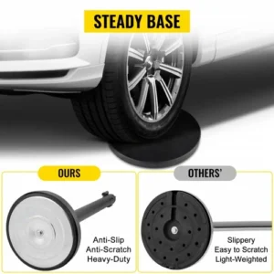 Σετ 4 Κομματιών Στύλων Ελέγχου Πλήθους VEVOR με Μαύρη Ζώνη 2μ  GLZHSHDJTZGT4HKJUV0 - Image 4