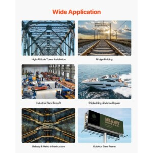 VEVOR Μαγνητική Δράπανο Πίεσης 1400 W, Ρυθμιζόμενη Ταχύτητα 0-850 RPM GSCLZCSGSDP5WQCFH001V2 - Image 6