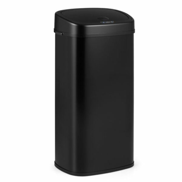 Costway Αυτόματος Κάδος Απορριμμάτων με Αισθητήρα & Δύο Ζώνες 68L