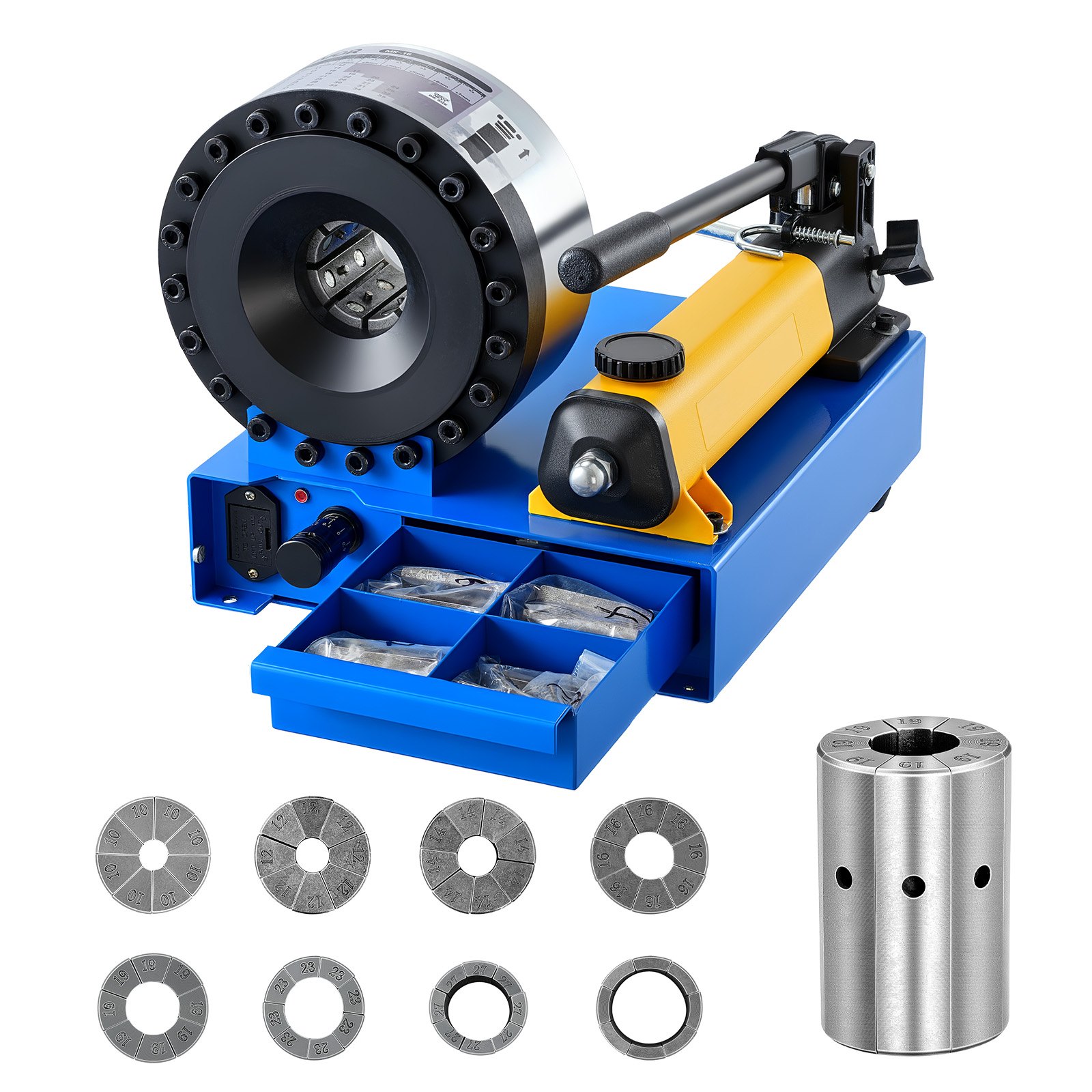 VEVOR Χειροκίνητο Πρεσάρισμα Υδραυλικών Σωλήνων με 8 Μήτρες (6-28mm) GYRGYJQGYRGYA2SPN001V0 VEVOR Χειροκίνητο Πρεσάρισμα Υδραυλικών Σωλήνων με 8 Μήτρες (6-28mm) GYRGYJQGYRGYA2SPN001V0