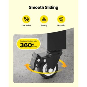 VEVOR Διπλή Πτυσσόμενη Ασφαλείας Πόρτα Συρόμενη 125.98 x 63.19 εκ. GZSZDAQM63395RNRL001V0 - Image 3