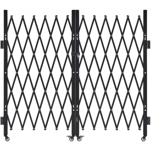 VEVOR Διπλή Πτυσσόμενη Ασφαλείας Πόρτα Συρόμενη 125.98 x 63.19 εκ. GZSZDAQM63395RNRL001V0