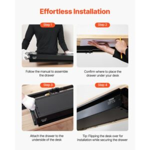 VEVOR Συρτάρι Οργάνωσης Γραφείου 33" GZTCTCGK30IN4PJRQV0 - Image 6