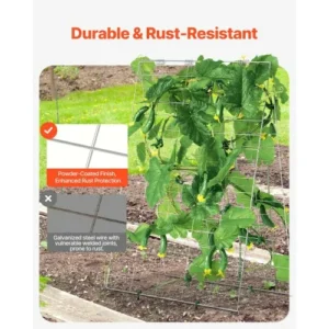 VEVOR Μεταλλική Πτυσσόμενη Πέργκολα για Αγγούρια 35" x 55" HGPJTXCZAXJ3JGFLUV0 - Image 2