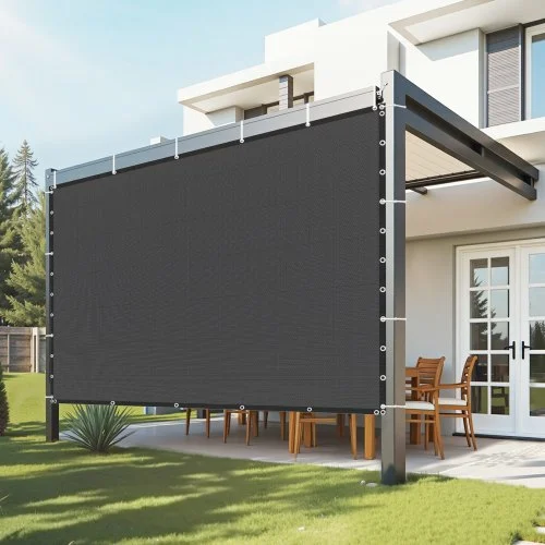 VEVOR Οθόνη Ιδιωτικότητας 10x10 ft για Κήπο (Μαύρο) JBZGB100FT18PIAG8001V0