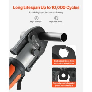 VEVOR Σιαγόνα Πίεσης V28 28mm για Ανοξείδωτους Σωλήνες V-Tύπου JCYLQ28MMOZKWCV0WV0 - Image 3