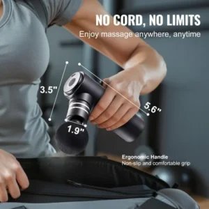 VEVOR Πιστόλι Μασάζ με 4 Ταχύτητες & 4 Κεφαλές  JMQ3200RPMTXDJ6WBV9 - Image 5