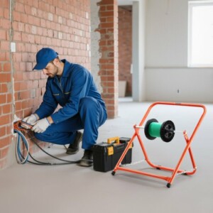 VEVOR Πτυσσόμενη Βάση Καρούλιου Βαρέως Τύπου για Καλώδια Ηλεκτρολογικά Βιομηχανικά JSZJFXQZDJSGIKT09001V0 - Image 7