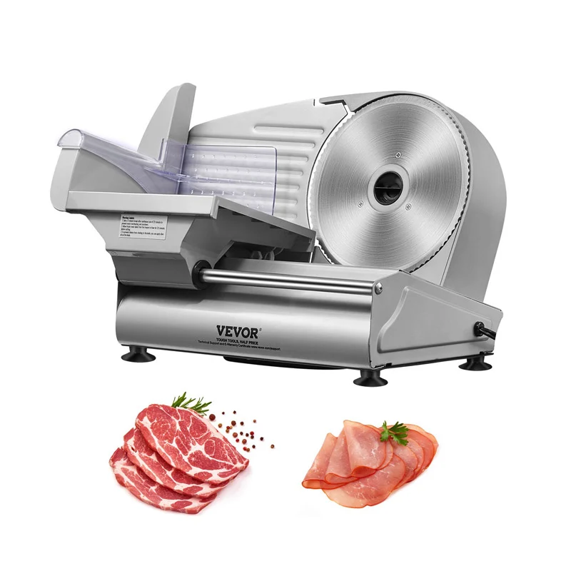 Ηλεκτρική Μηχανή Κοπής Αλλαντικών - Τυριών και Ψωμιού 15 mm 180 W VEVOR JYDRQPJ180WJFCEOPV2 Ηλεκτρική Μηχανή Κοπής Αλλαντικών - Τυριών και Ψωμιού 15 mm 180 W VEVOR JYDRQPJ180WJFCEOPV2