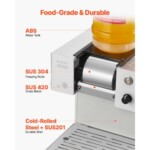 VEVOR Μηχανή Παραγωγής Χιονιού 40KG/24H, Ηλεκτρικό Μηχάνημα Θρυμματισμού Πάγου με Ανοξείδωτη Λεπίδα & Δοχείο 1.8L, Γρήγορη Προ-Ψύξη 90S για Οικιακή Χρήση & Μικρές Συγκεντρώσεις JYNBJFL40KG2DH503001V2 - Image 5