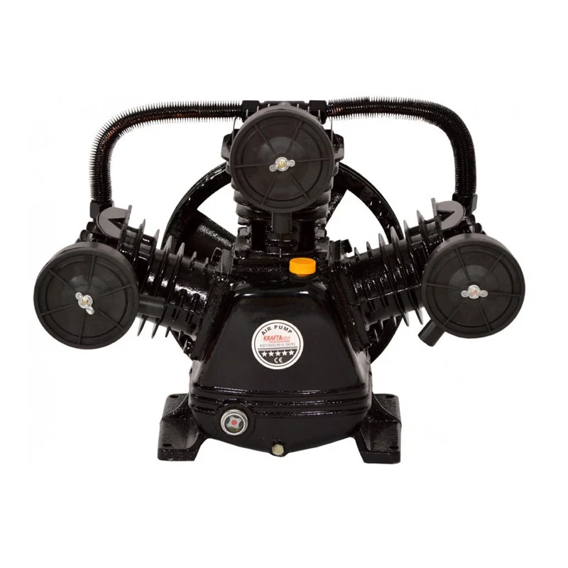 Αεροσυμπιεστής Λαδιού 5.5KW 670 Lt / min με 3 Έμβολα Kraft&Dele KD-1406 Αεροσυμπιεστής Λαδιού 5.5KW 670 Lt / min με 3 Έμβολα Kraft&Dele KD-1406