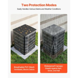 VEVOR Κάλυμμα Κλιματιστικού Διπλής Στρώσης 914 x 1010 mm με Αποσπώμενη Κουκούλα KDZSWLDSZWZPI34LJ001V0 - Image 3